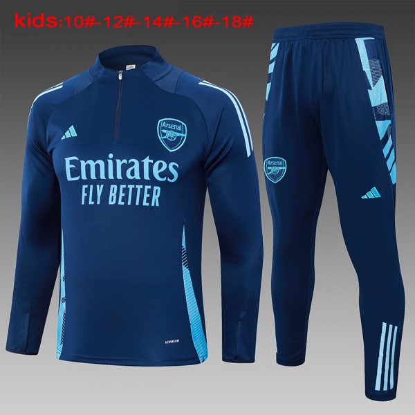 Kinder Sweatshirts Arsenal 2024-2025 Blau 3